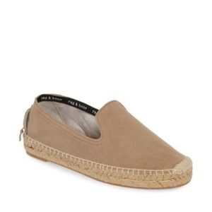 Rag & Bone suede espadrilles 8 new never worn without box